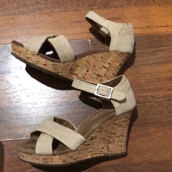 Toms wedge sandals - Picture 4 of 5